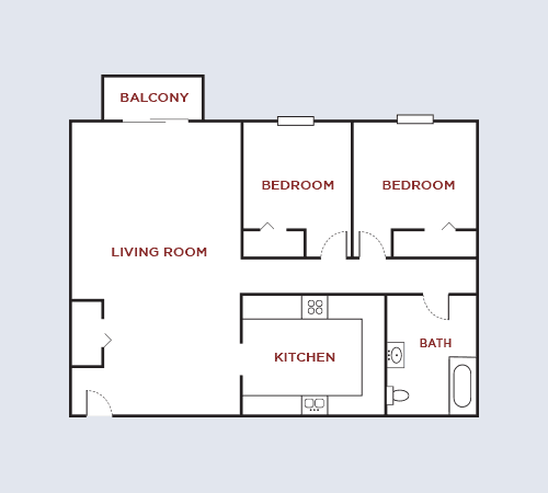Floorplan - Mount Vernon Arms Apartments