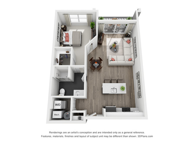 Floorplan - Excelsior Park Apartments