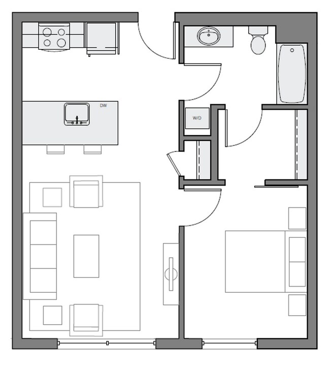 Floorplan - CRN Crane Interbay Apartments