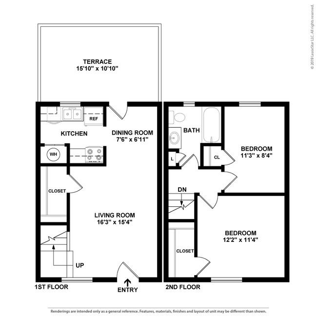 Floorplan - Hilliard Road Apartments