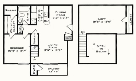 2BR/1BA - Bay Pointe Apartments