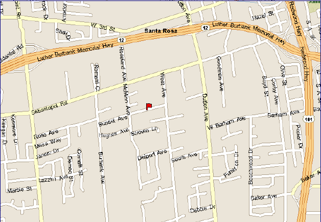 Area Map - Sunset View Apartments