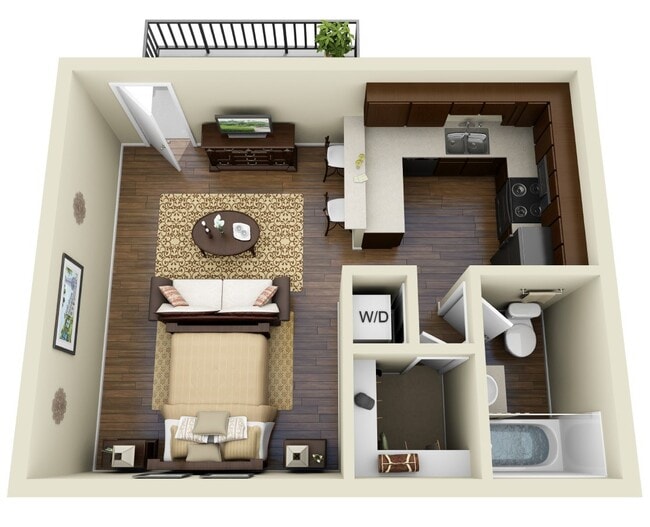 Floorplan - Terra House Apartments