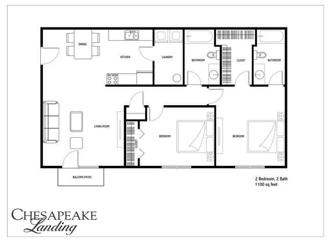 Floorplan - Chesapeake Landing