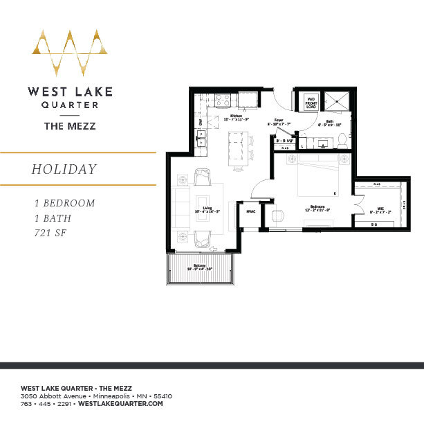 Floorplan - The Mezz at West Lake Quarter