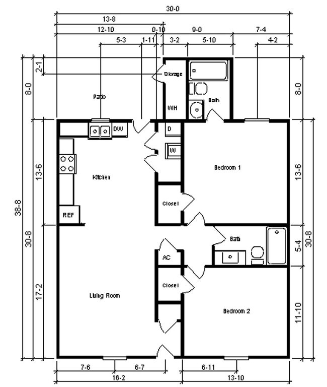 2BR/2BA - Peyton Circle