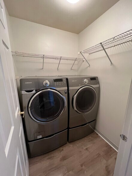 Upstairs laundry room - 202 Dresher Woods Drive