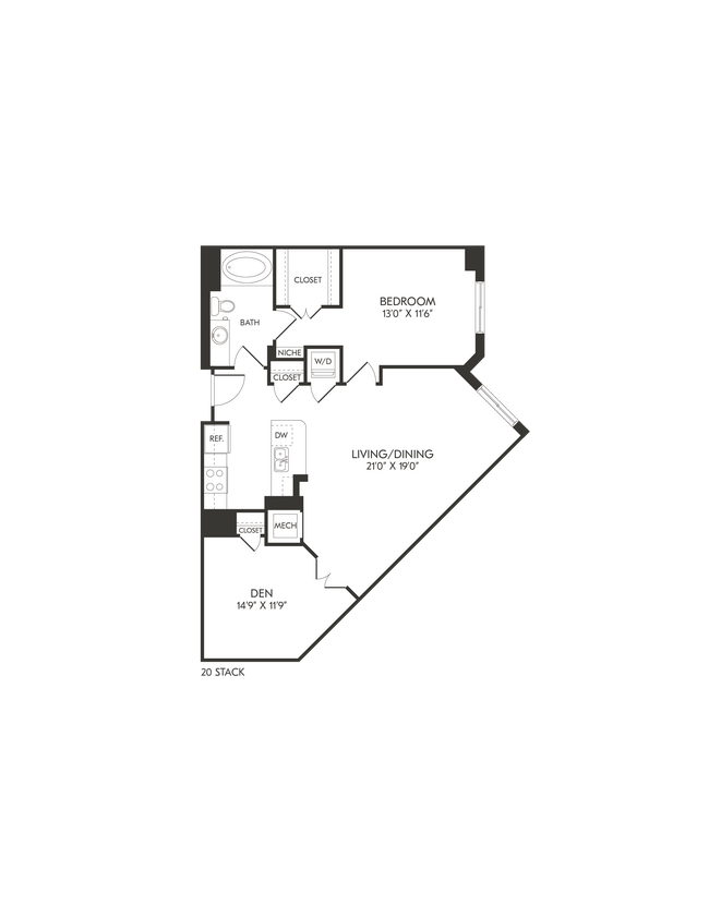 Floorplan - Seventy1Hundred