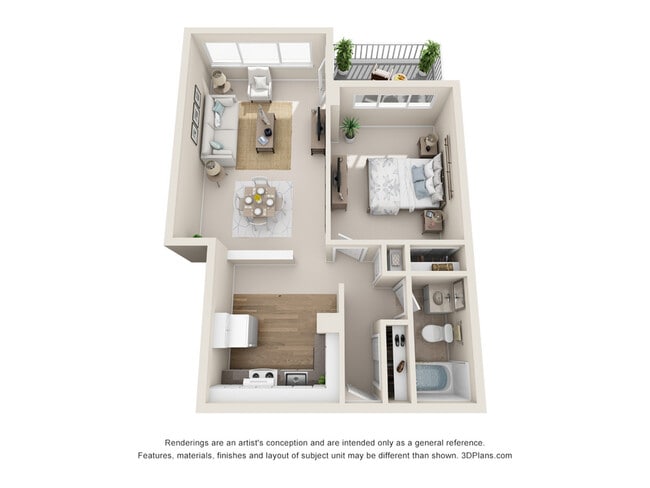 1 Bed - Hamilton Hall