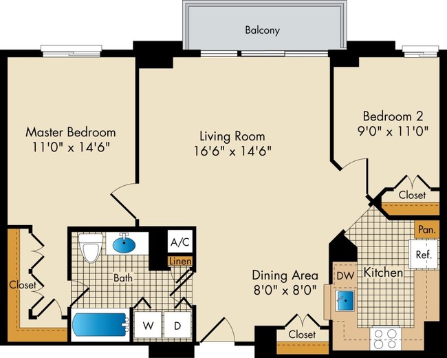 Floorplan - The Metropolitan