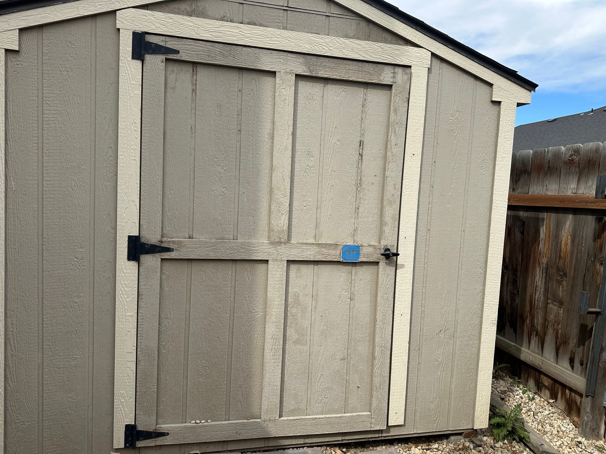 Shed (will be painted this week) - 398 East Cassidy Drive