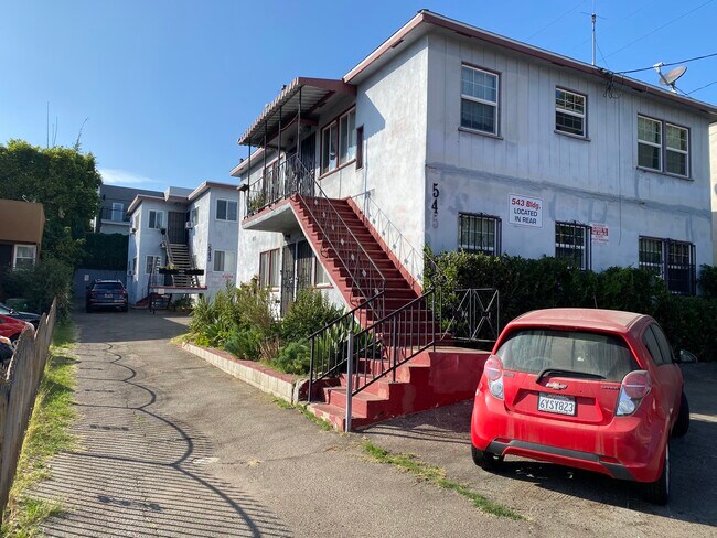 Front of 545 - 545 N Hoover St