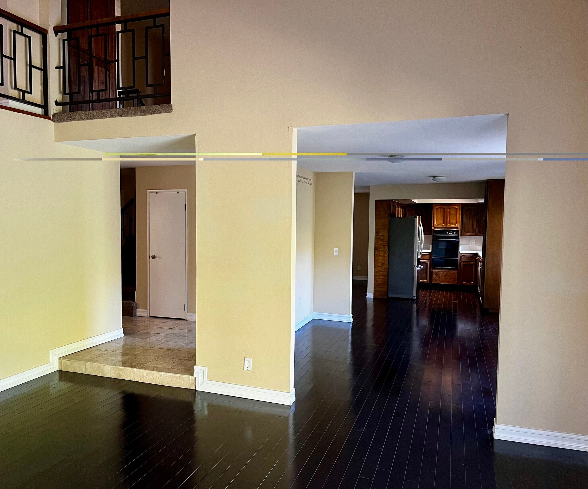 Dining room with view to kitchen - 1731 Harriman Ln