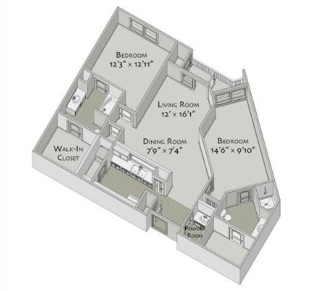 Floorplan - Visconti at Westshore