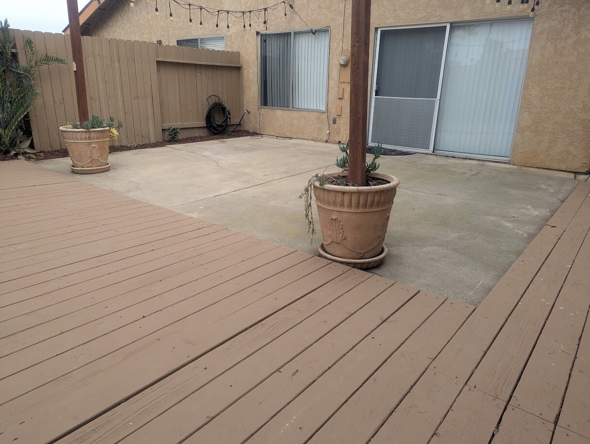 Back yard - 1015 Canal St