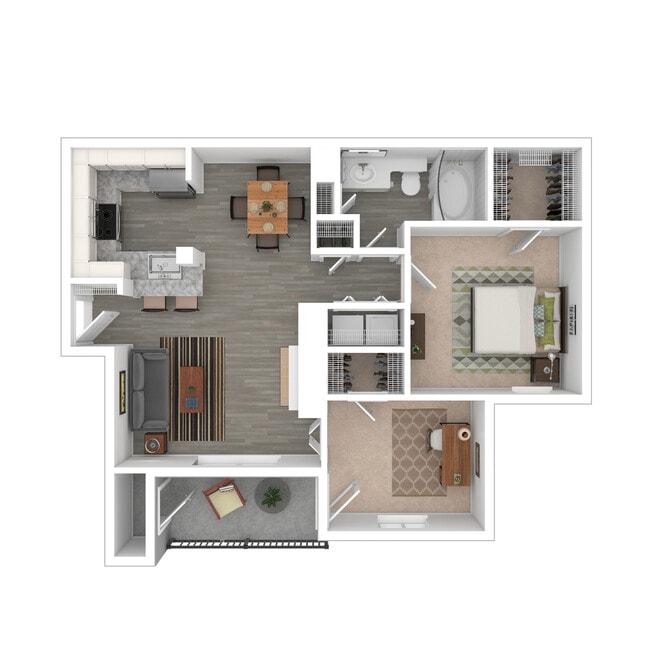 Floorplan - The Palmer at Las Colinas