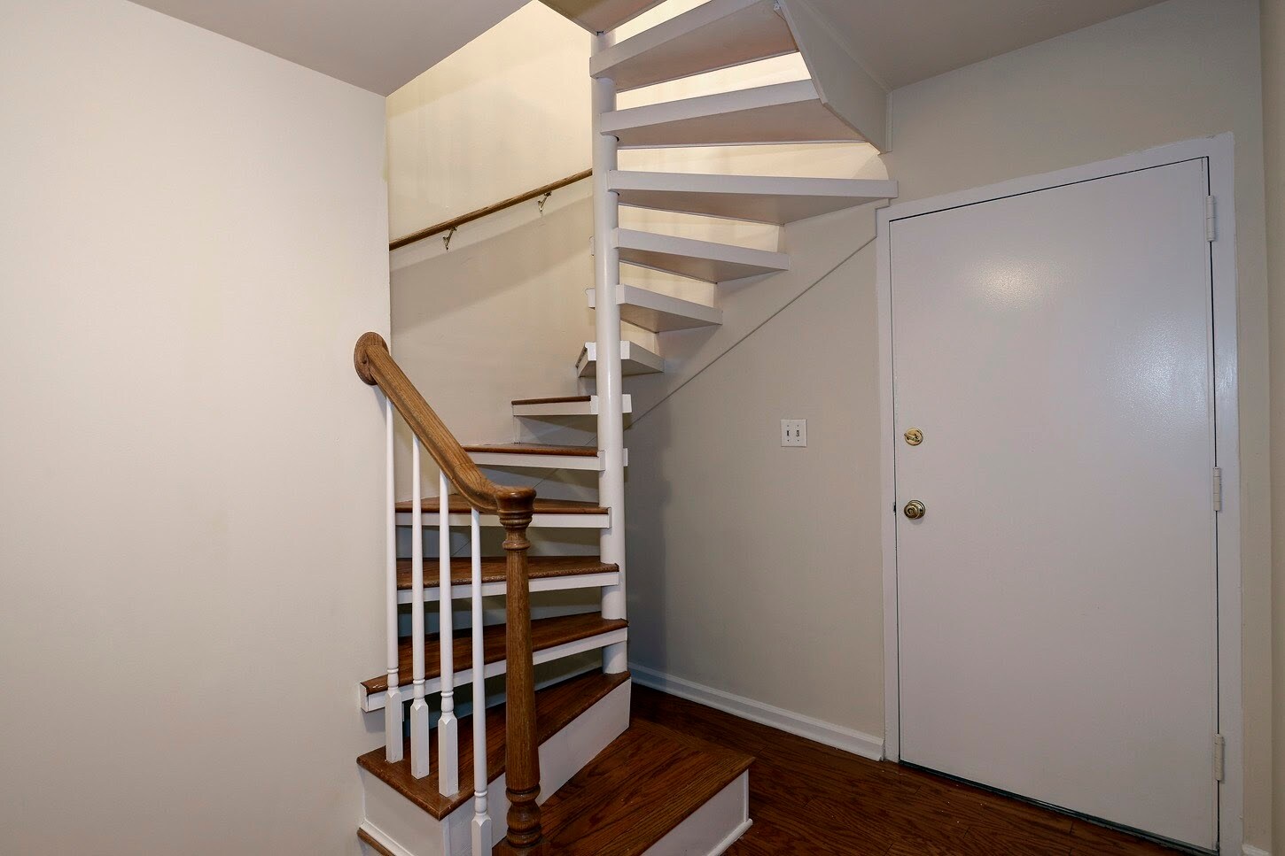 Stairs between two condo levels - 3880 Rodman Street NW