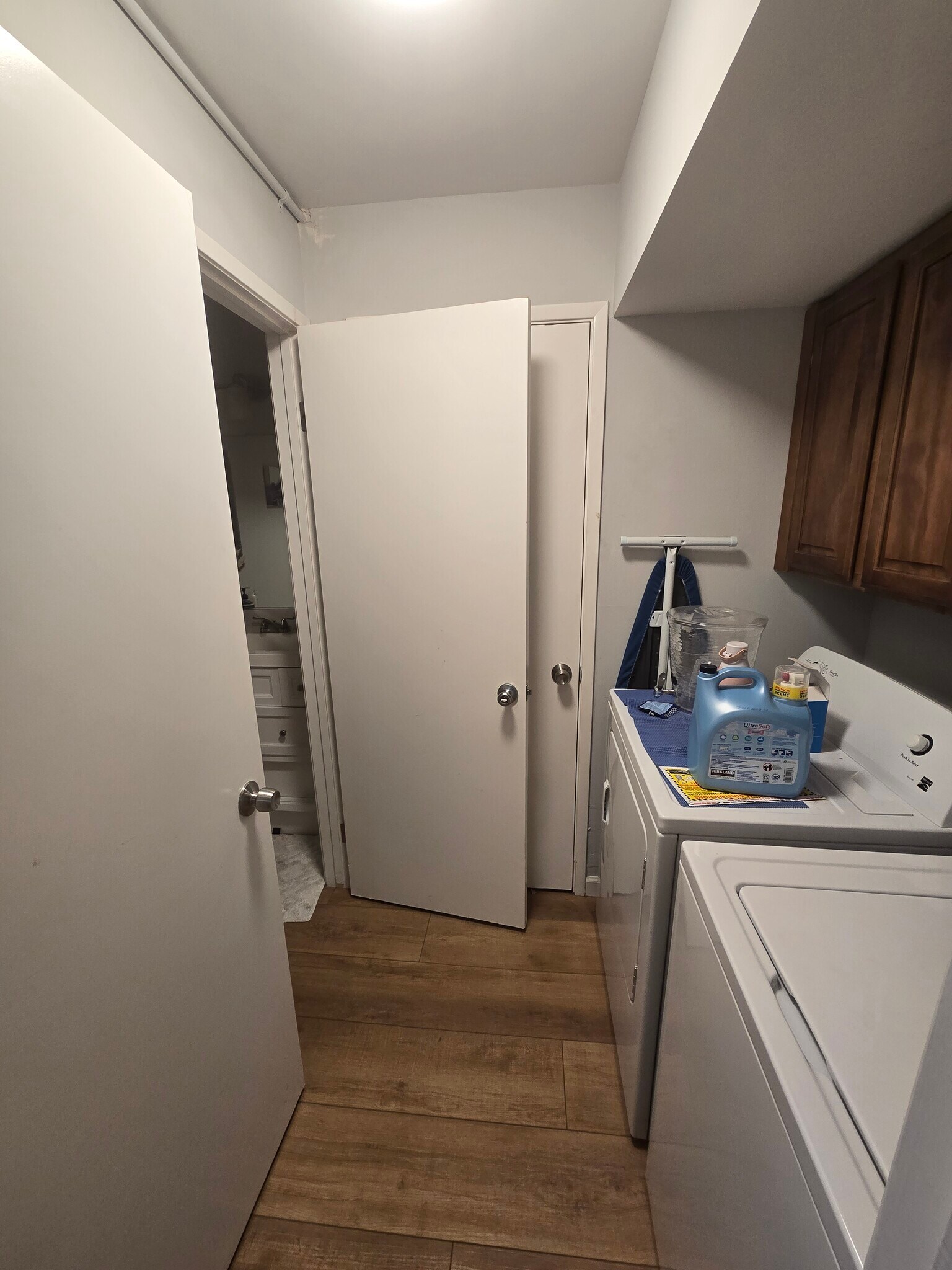 Laundry room and half bath downstairs - 613 Millich Dr