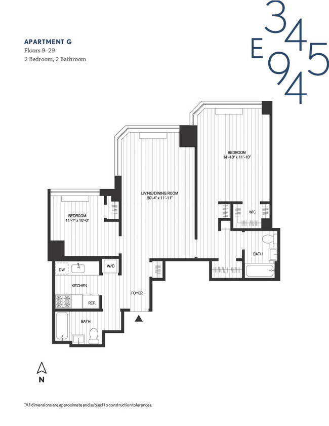 Floorplan - 345 East 94th Street