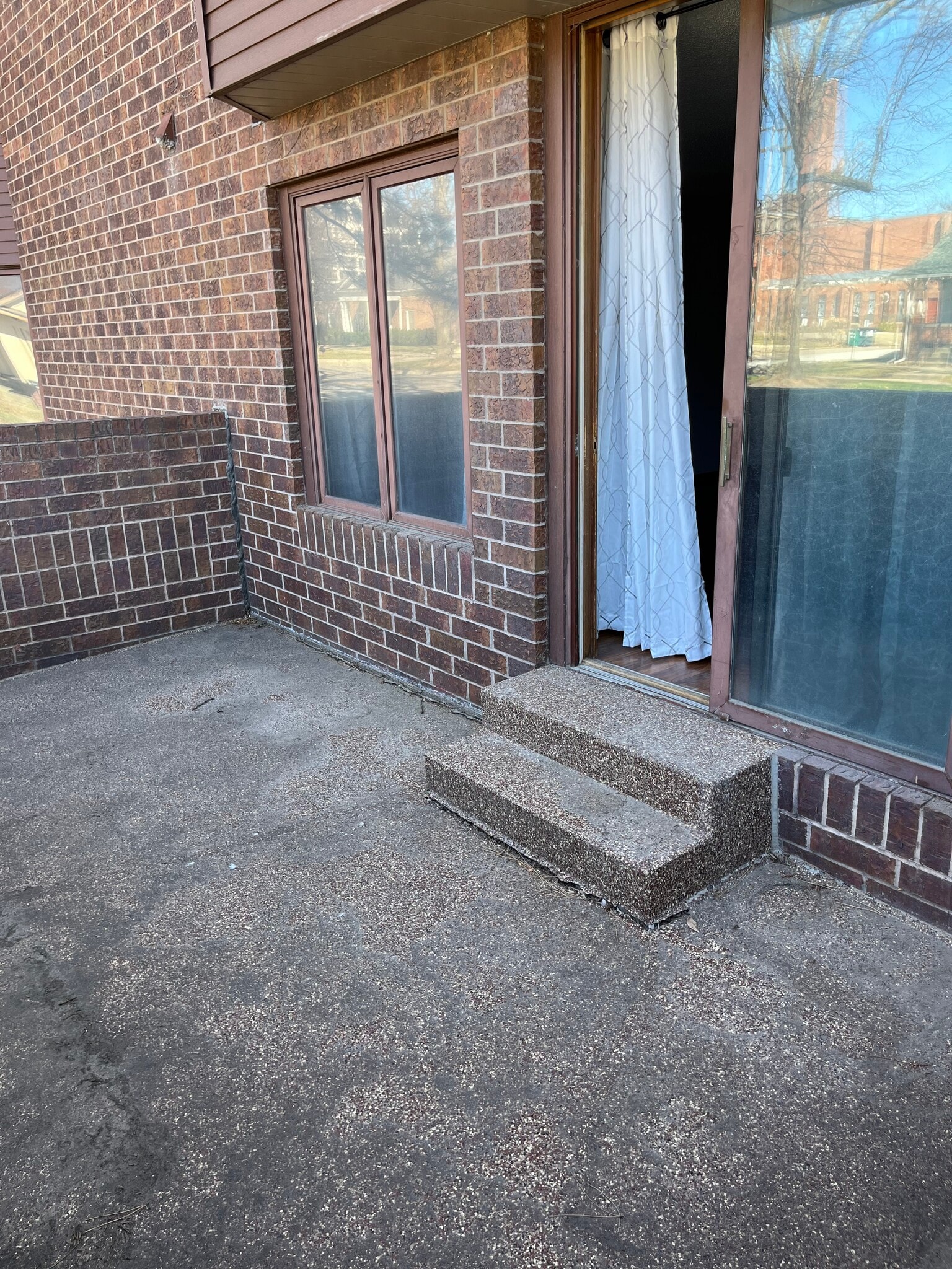 large patio off living space - 1300 G St