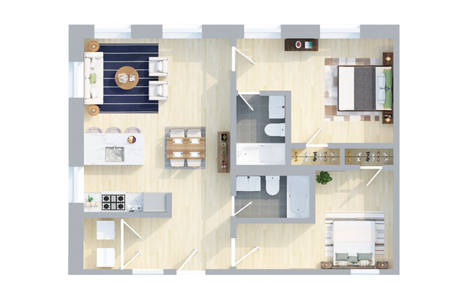 Floorplan - The Arch at Park Place