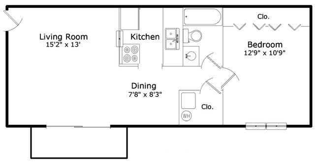 Floorplan - Brookview Apartments