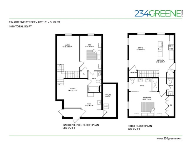 Floorplan - 250 Greene St