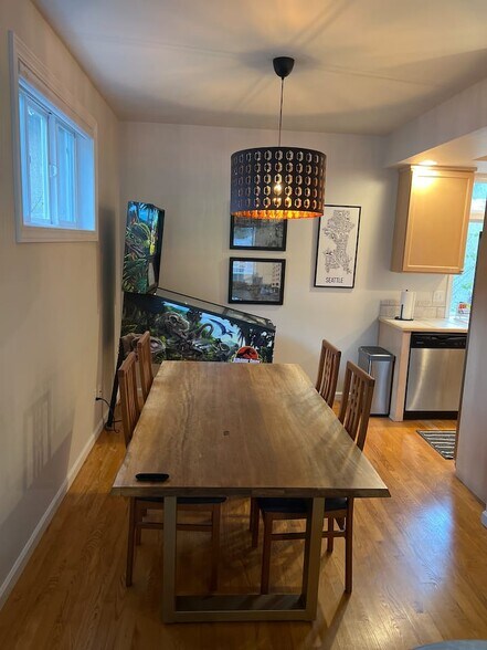 Dining, pinball and Kitchen entry - 4135 Chilberg Ave SW