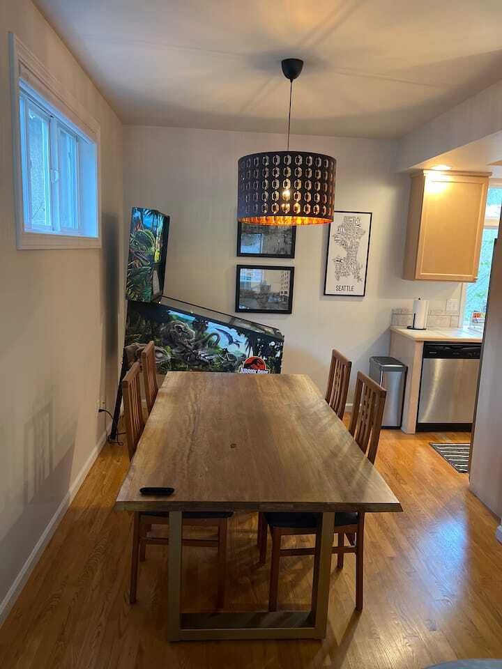 Dining, pinball and Kitchen entry - 4135 Chilberg Ave SW