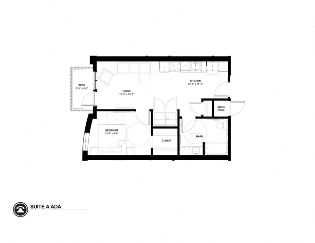 Floorplan - Telegraph Flats