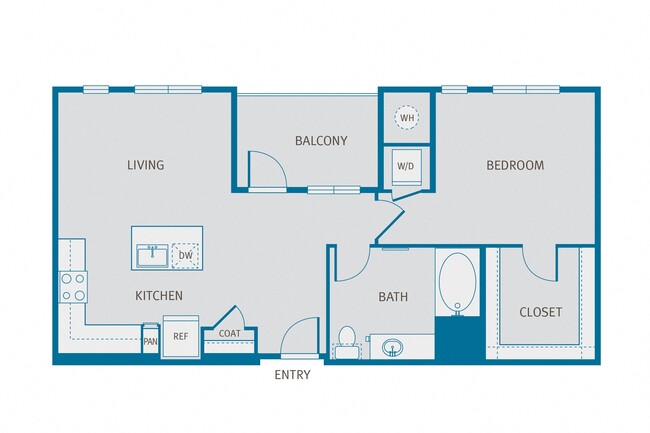 Floorplan - 4400 Syracuse