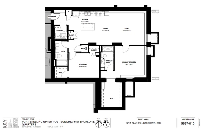 Floorplan - Upper Post Flats