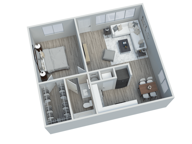 Floorplan - Monte Vista Apartments