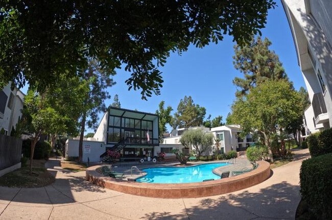 Pool view from unit - 18645 Hatteras St