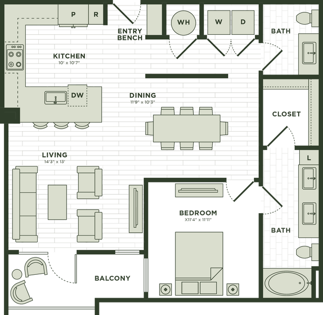 Floorplan - Darby Knox District