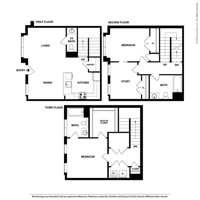 Floorplan - Studio 3807