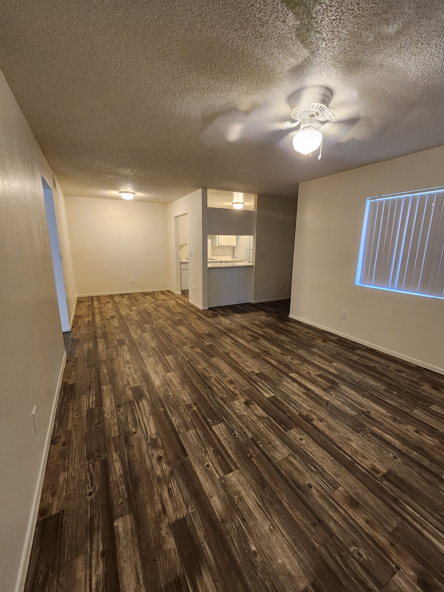 Living Room & Dinning Area - Whispering Willows Apartments