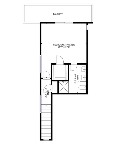 3rd Floor MASTER - 1336 Osceola St