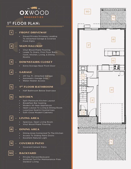 First Floor Plan - 156 74th St
