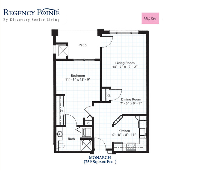 Floorplan - Regency Pointe Senior Living