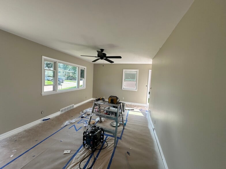 Living Room - current color - 8120 Burdette St