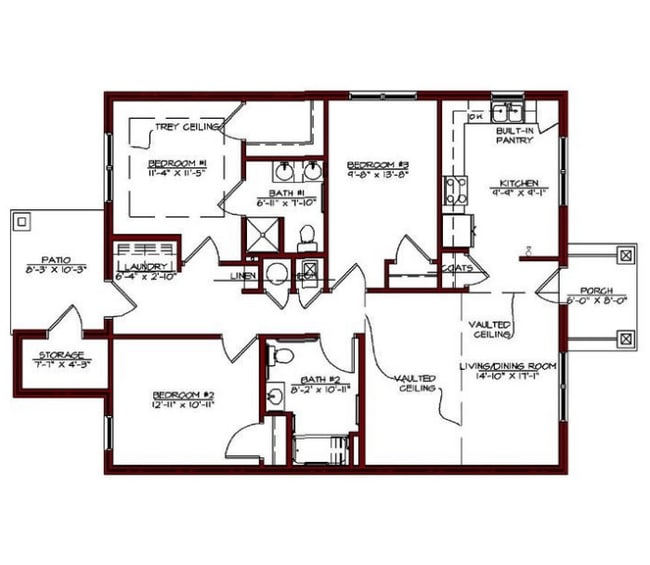 Floorplan - Waterford Estates