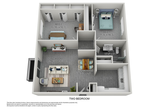 Floorplan - BAY SHORE APARTMENTS