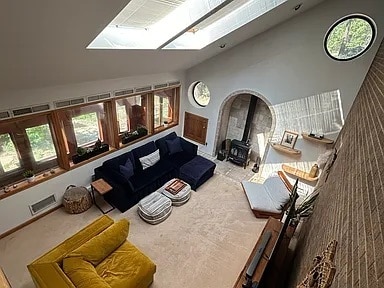 Living room from above - 519 Sugarloaf Rd