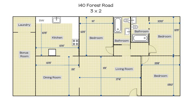 Building Photo - Spacious 3 Bedroom Home – East Side Athens