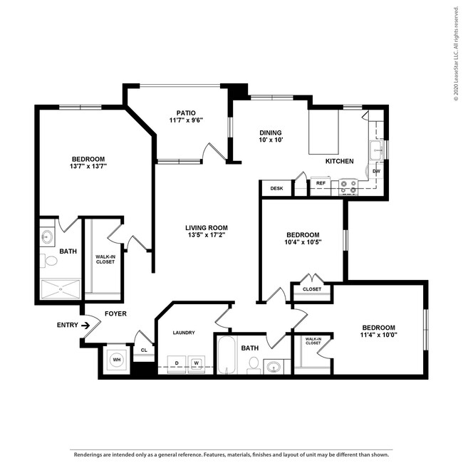 Floorplan - Skybrook Apartments