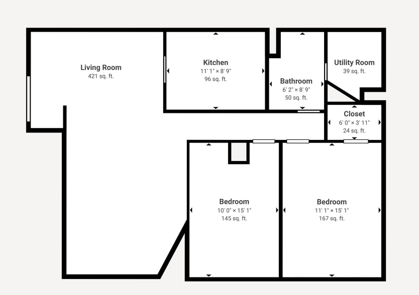 Floorplan - Cottonwood Creek Apartments
