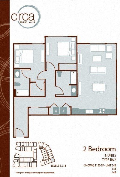Floorplan - Circa Green Lake Apartments