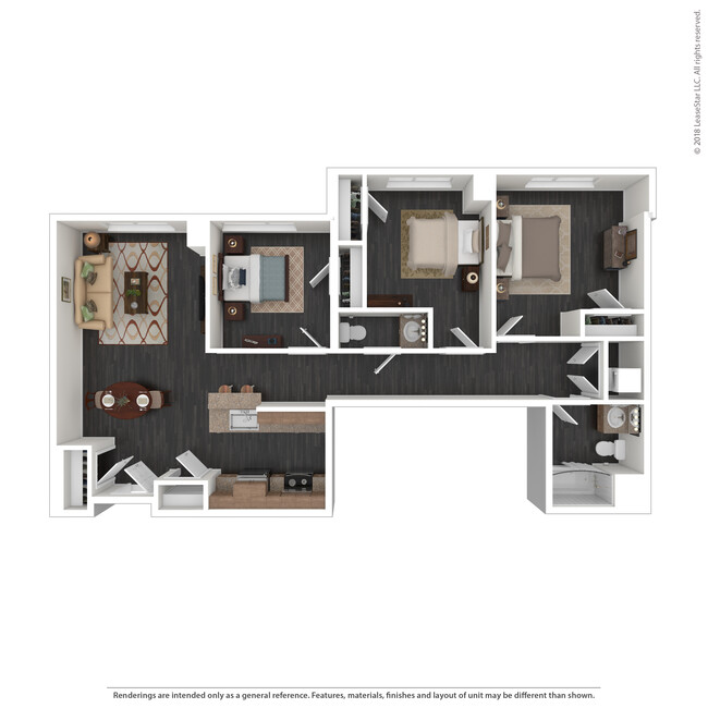 Floorplan - Bartlett Station