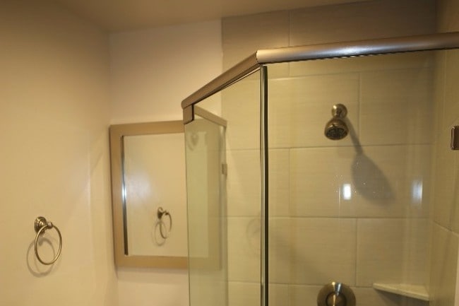 3/4 Bath with new shower - 675 S Sierra Ave